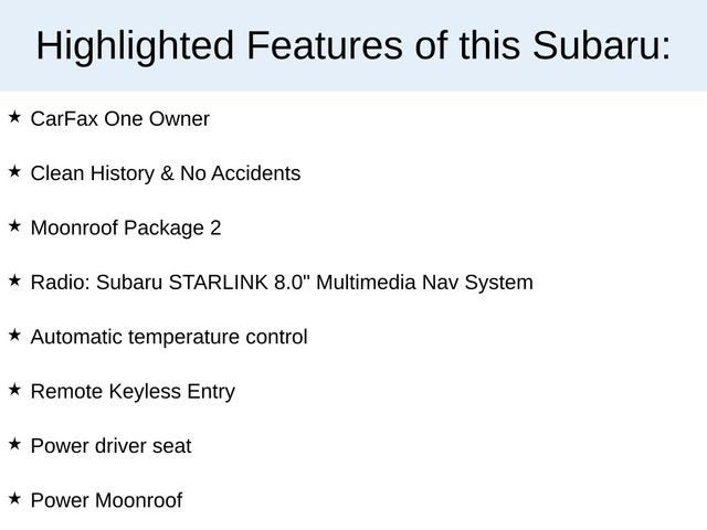 2022 Subaru Crosstrek Limited