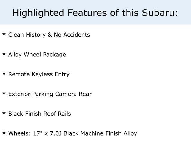 2018 Subaru Forester Base