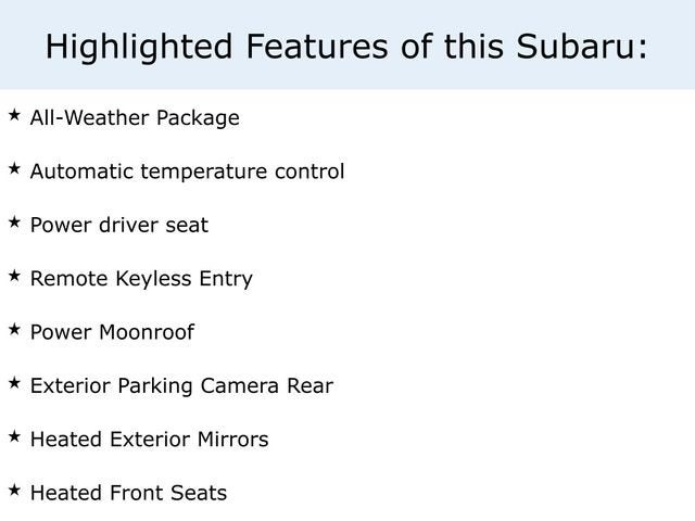 2018 Subaru Forester Premium