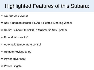 2022 Subaru Forester Limited