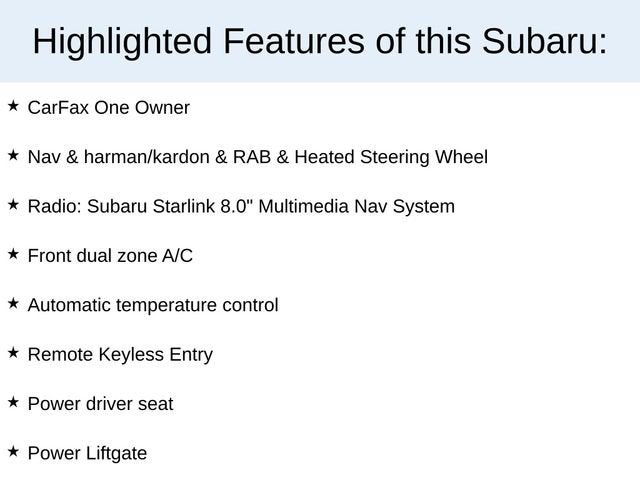 2022 Subaru Forester Limited