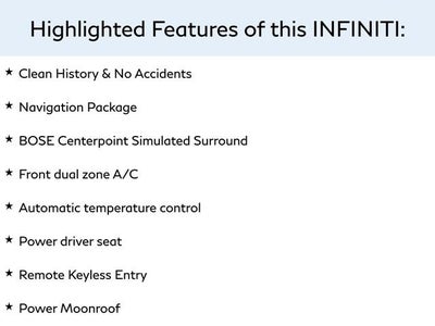 2015 INFINITI Q50 Premium