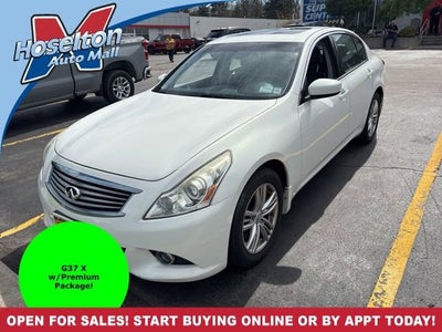 2013 INFINITI G37 SEDAN X