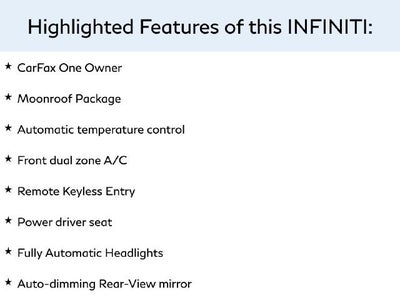 2017 INFINITI Q50 2.0t