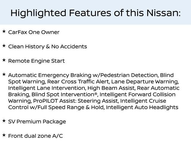 2025 Nissan Rogue SV