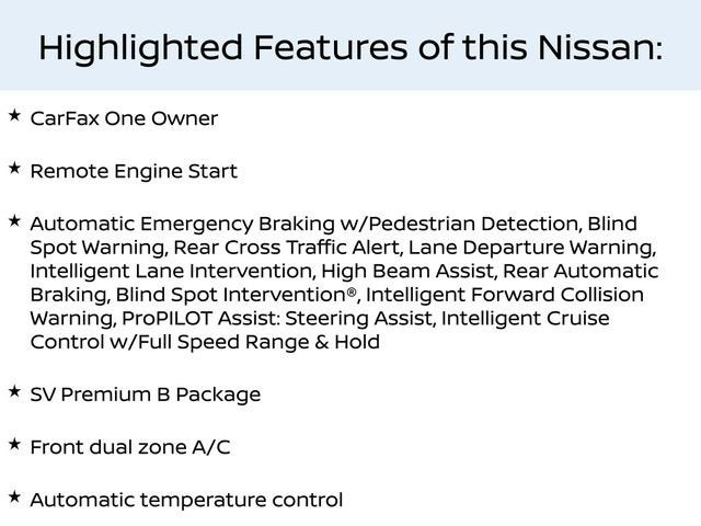 2023 Nissan Rogue SV