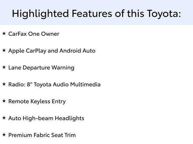 2023 Toyota Corolla LE