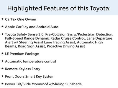 2023 Toyota Corolla LE