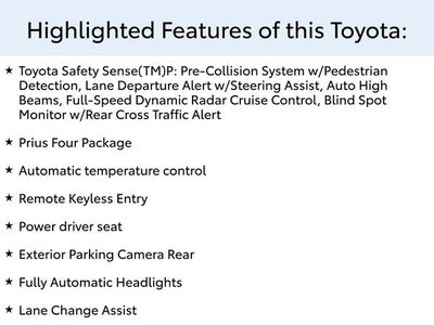 2017 Toyota Prius Two
