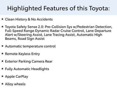 2020 Toyota Corolla SE