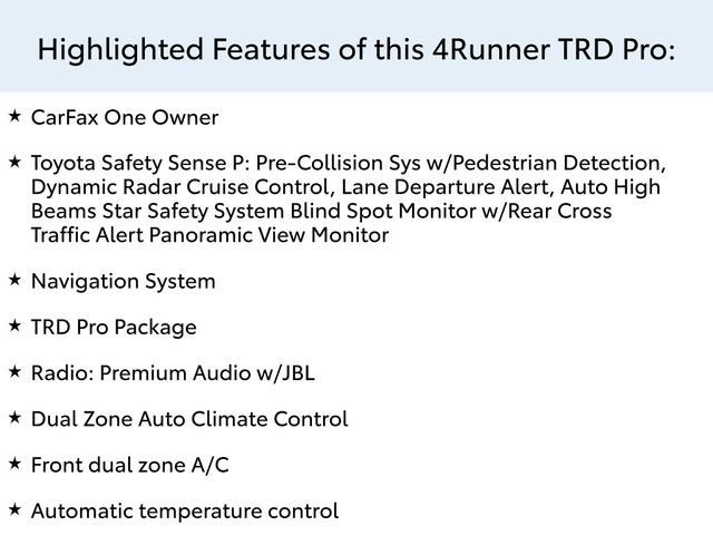 2024 Toyota 4Runner TRD Pro