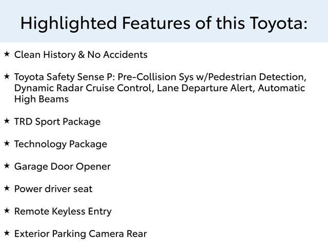 2022 Toyota 4Runner TRD Sport
