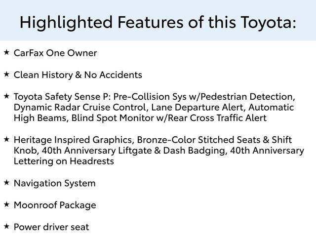 2023 Toyota 4Runner 40th Anniversary Special Edition