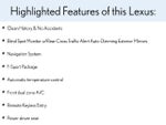 2015 Lexus IS 350 4DR SDN AWD