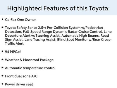 2023 TOYOTA TRU RAV4 PRIME Base