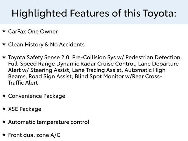 2020 Toyota RAV4 Hybrid XSE