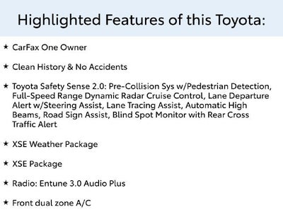 2019 Toyota RAV4 Hybrid XSE