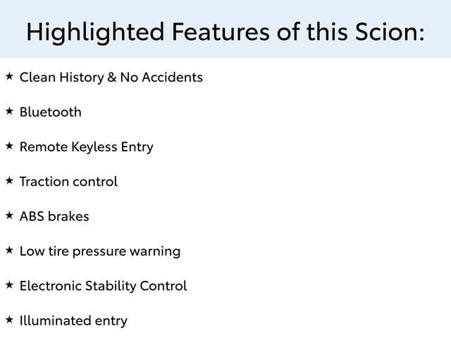 2014 Scion iQ 3DR HB