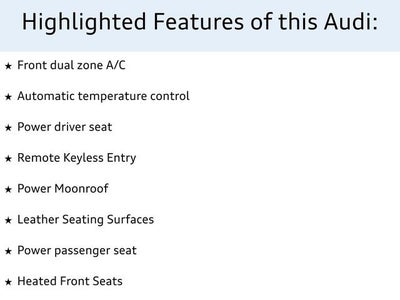 2015 Audi A3/S3 2.0T Premium