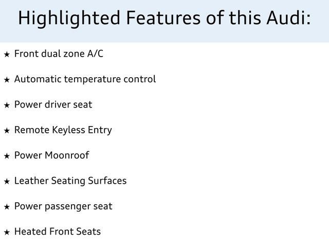 2015 Audi A3/S3 2.0T Premium