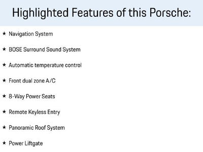 2019 Porsche Cayenne Base